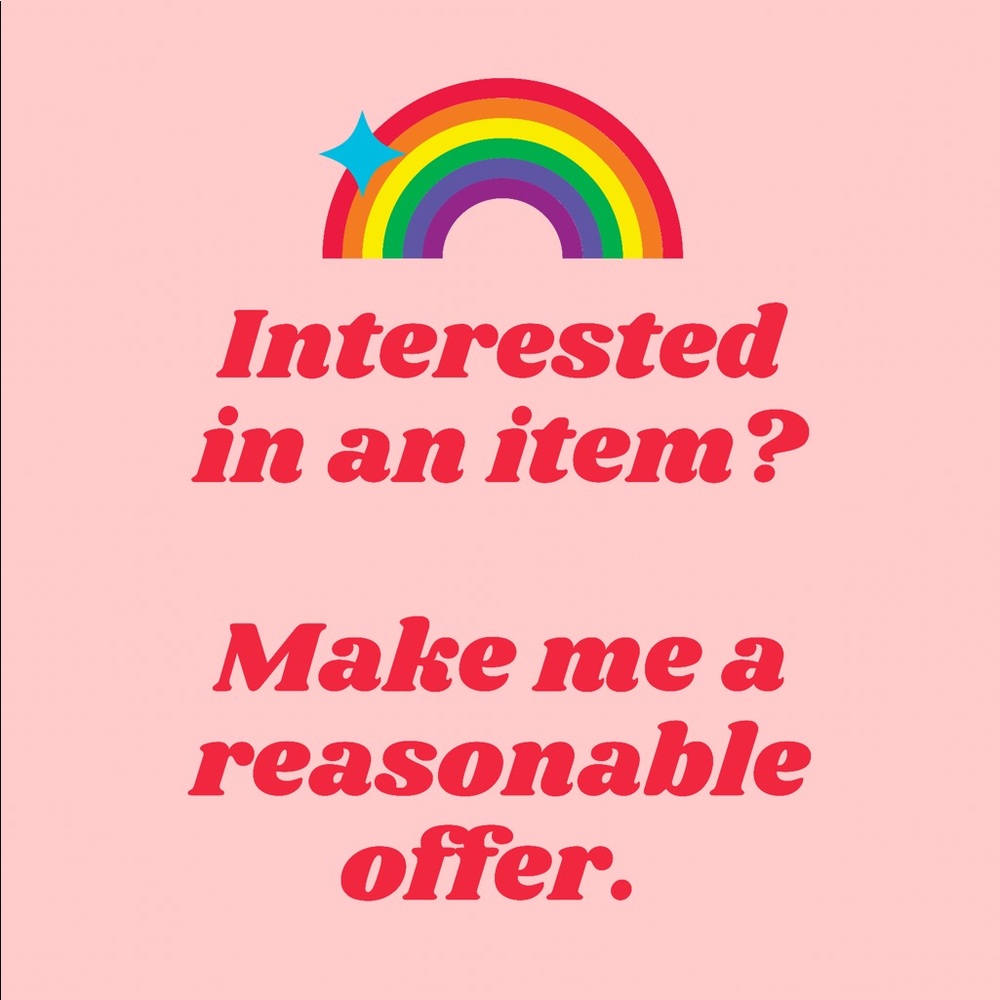 Anything you want but think should be discounted.